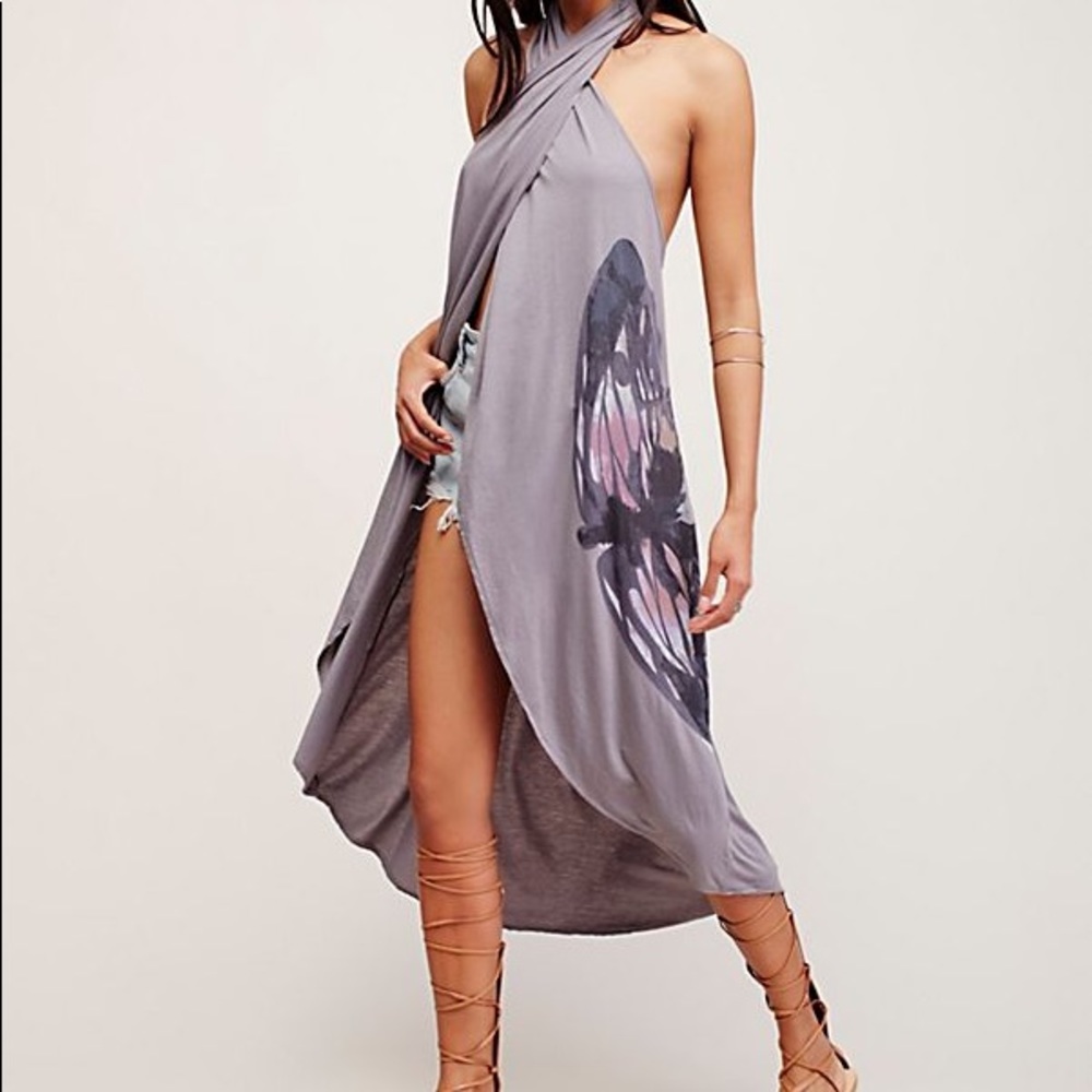 Free People snake eye maxi top size XS NWT